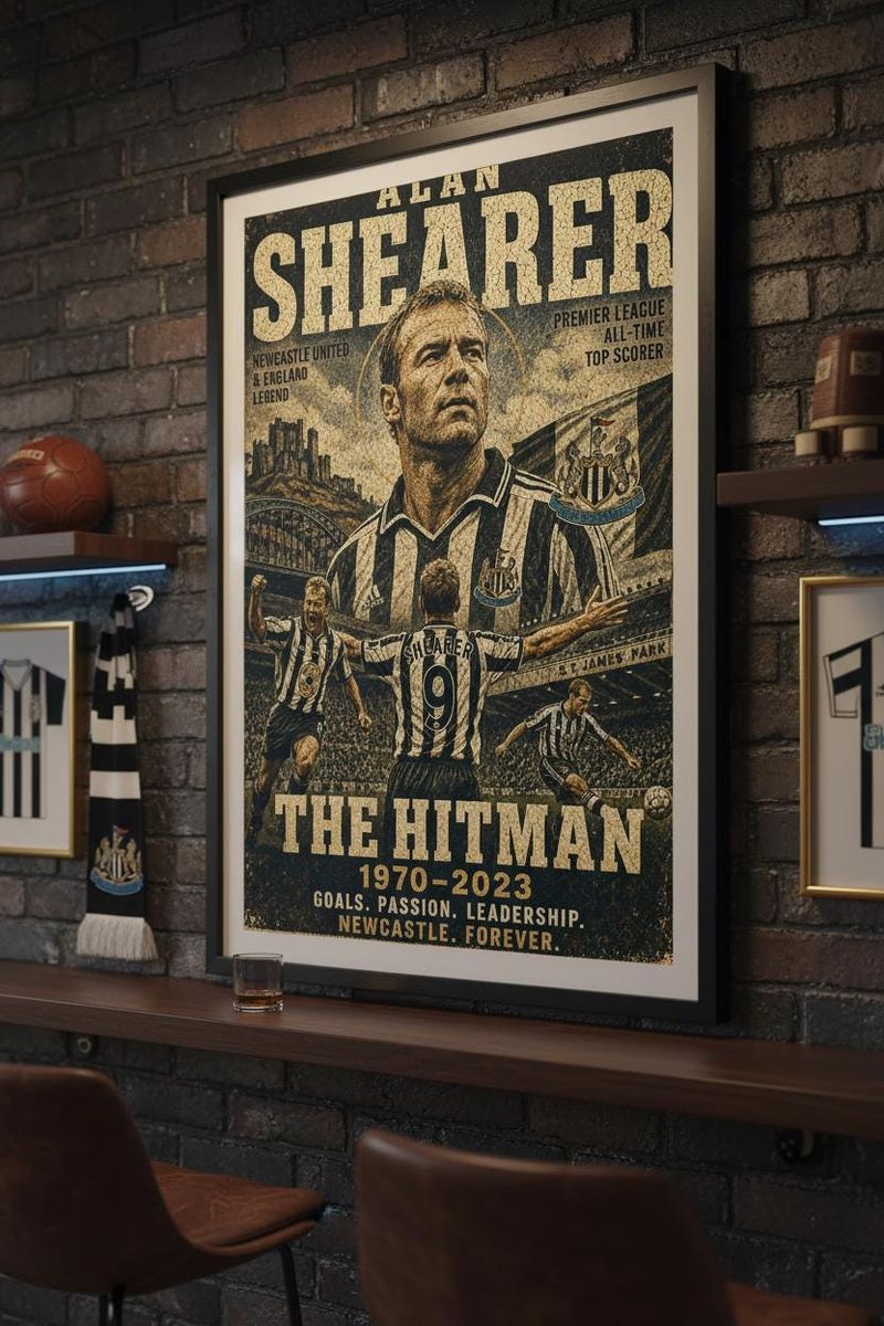 A RIOT Prints sport legend poster